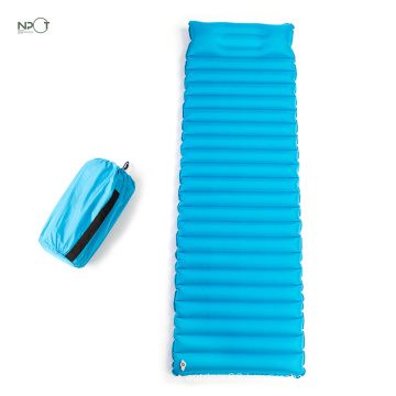 NPOT professional manufacturer  outdoor sleeping pad camping inflatable mattress self inflating sleeping pad lightweight